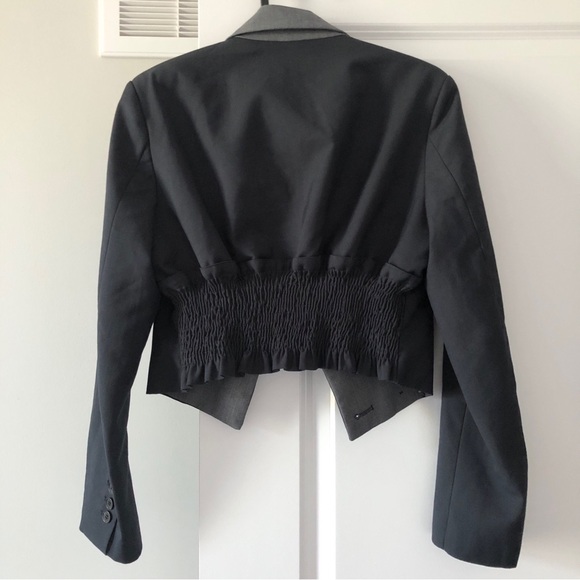 AMNUE 2-piece Blazer & Asymmetrical Strapless Dress Set - Picture 7 of 9